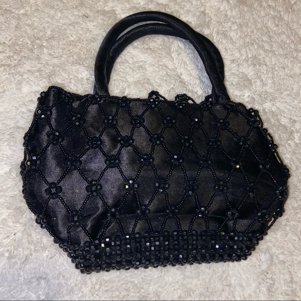 Vintage Lancôme beaded handbag